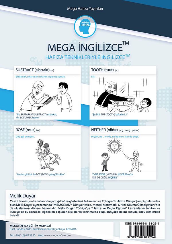 Mega English - Mega Words Kitap